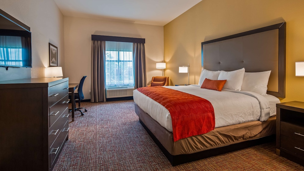 Standard Room, 1 King Bed, Accessible, Refrigerator - Photo 4