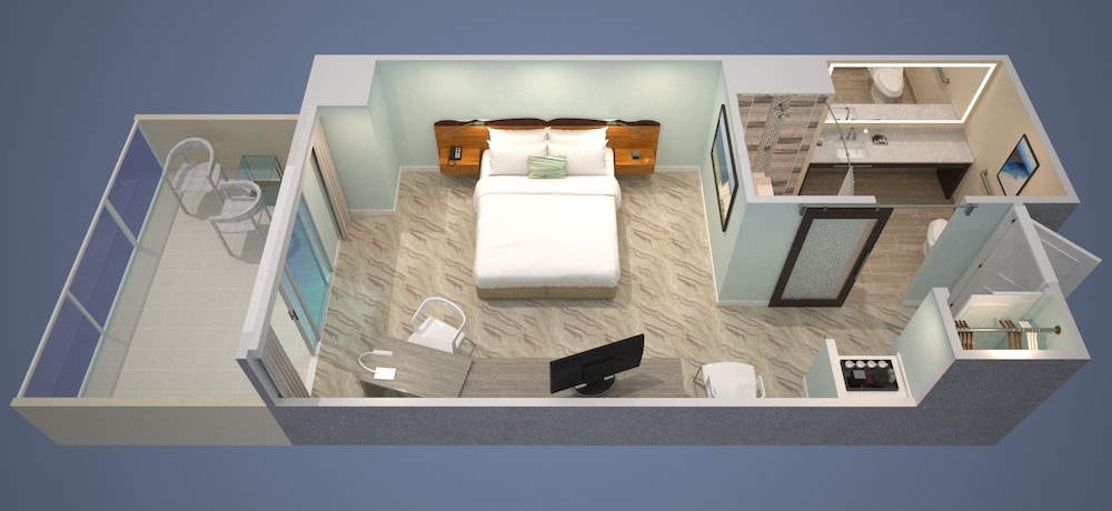Room, 1 King Bed, Accessible, Resort View