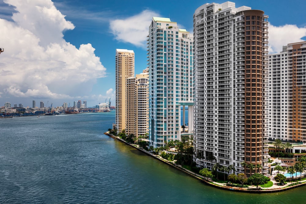 Room, 2 Double Beds (Water View High Floor)