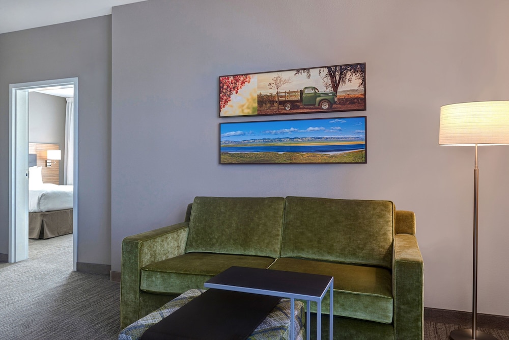 Suite, 1 King Bed with Sofa bed (Hearing Accessible)