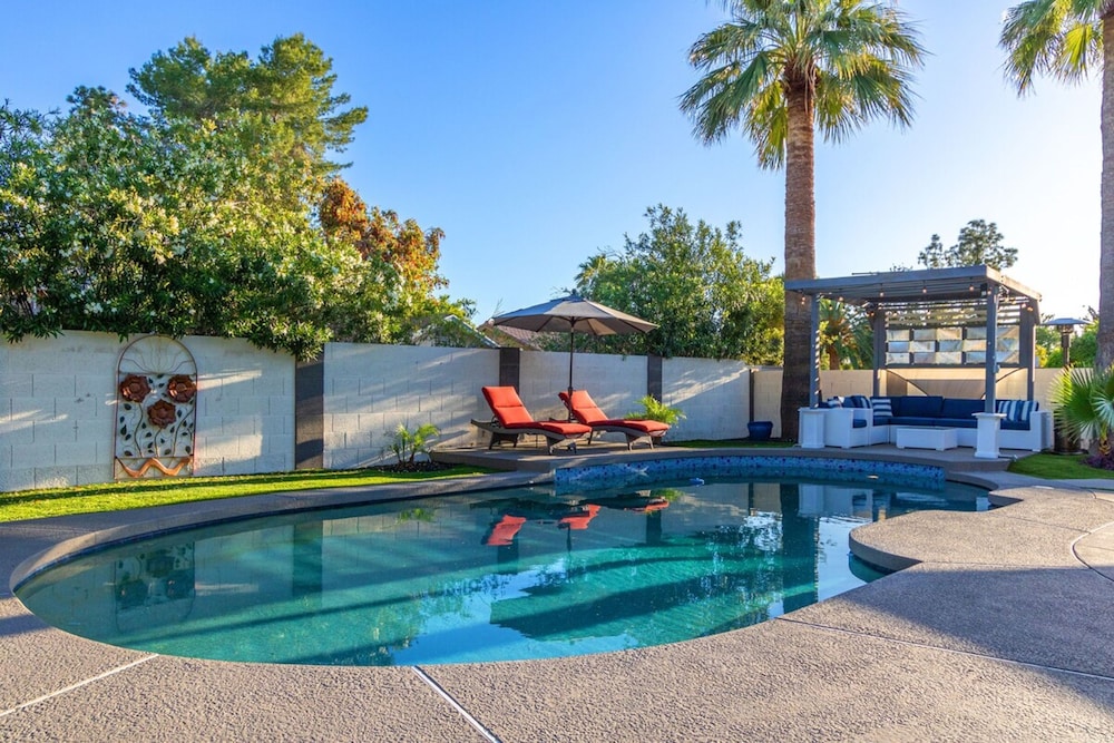 Kings Lux Escape Gratis Htd Pool Cabana BBQ Firepit, Billede 46