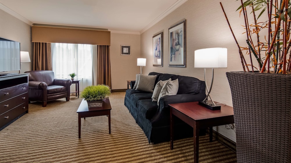 Suite, 1 King Bed, Non Smoking, Refrigerator & Microwave (Larger Room)