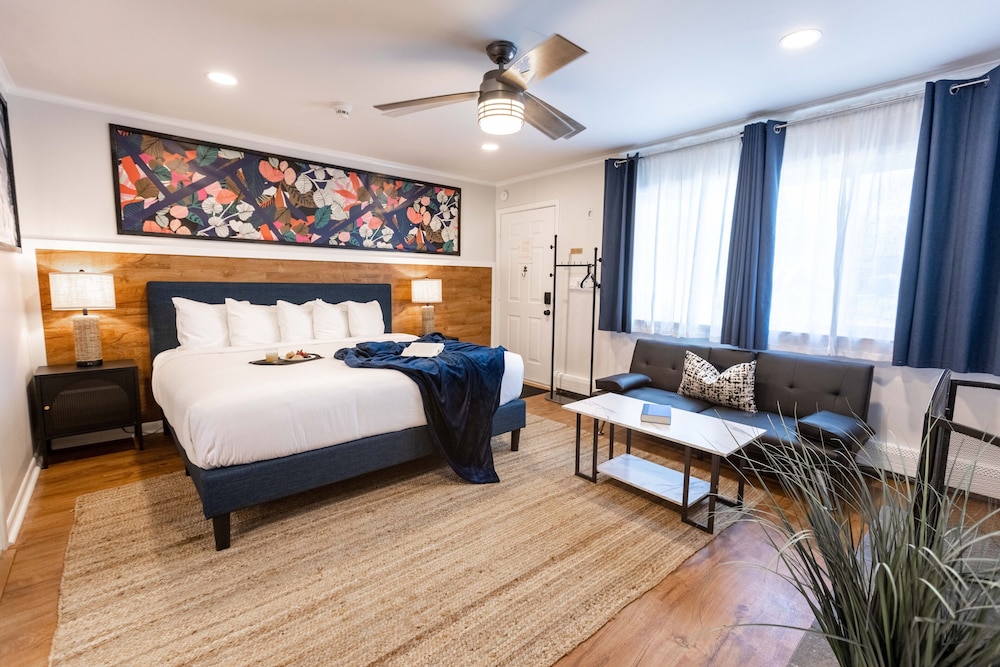 Deluxe Suite, 1 King Bed with Sofa bed, Kitchen photo 2