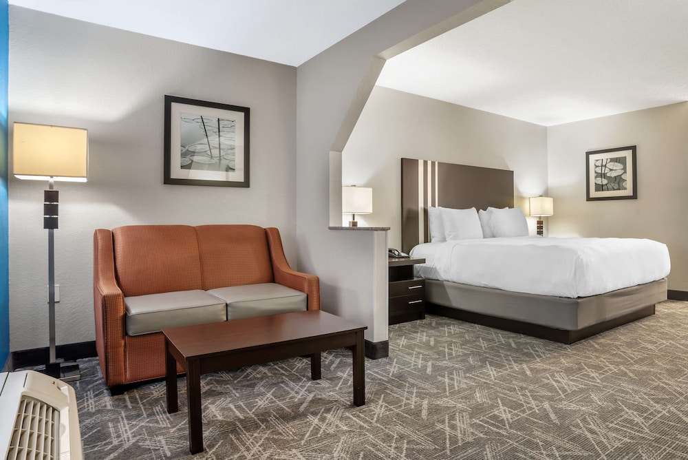 Suite, 1 King Bed, Non Smoking, Refrigerator & Microwave photo 1
