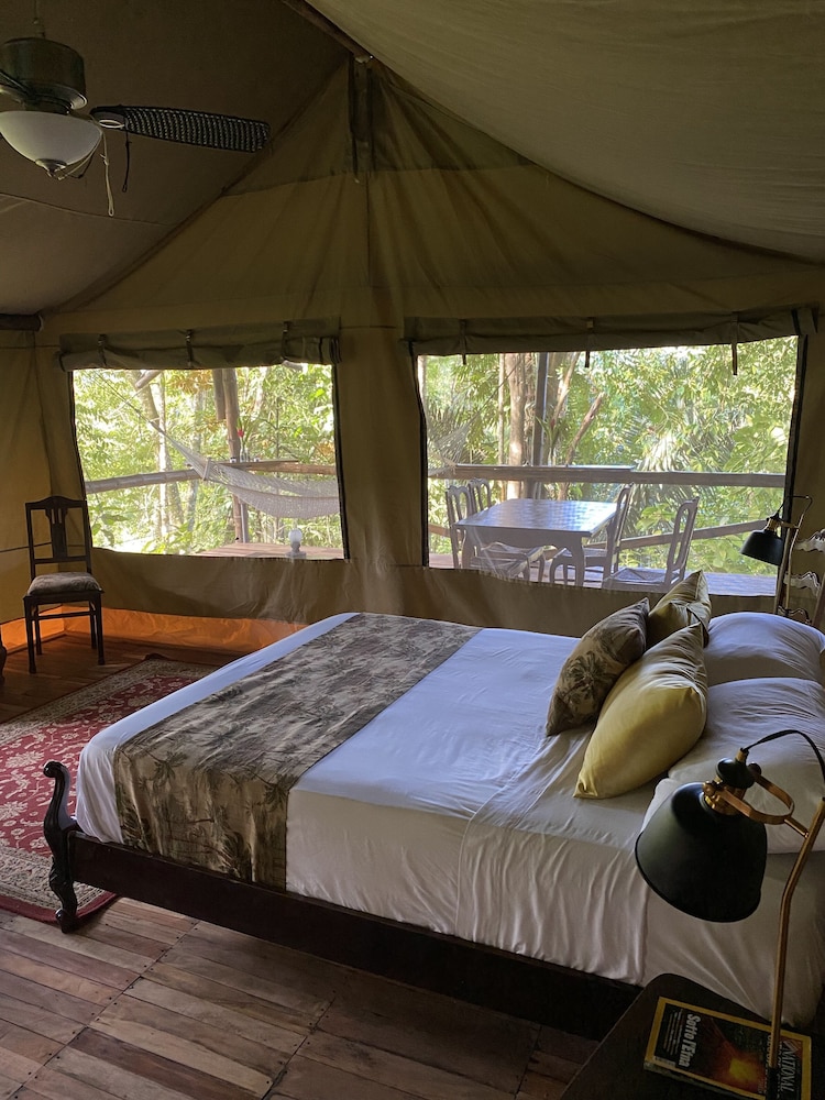 Tente Deluxe, 1 chambre, vue colline