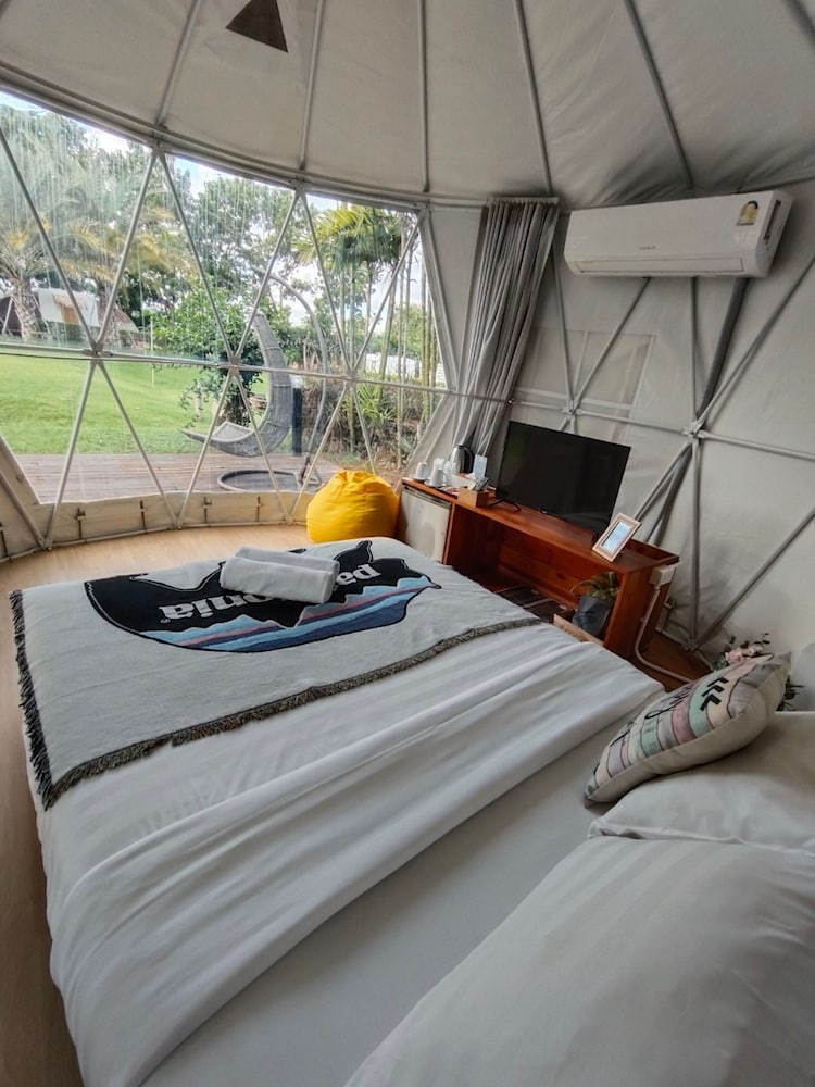 Yurt Tent Pool View - Photo 9