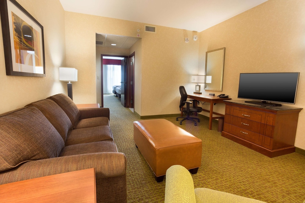 Suite, 1 King Bed with Sofa bed, Refrigerator & Microwave (2 Rooms, Hearing Accessible) photo 1