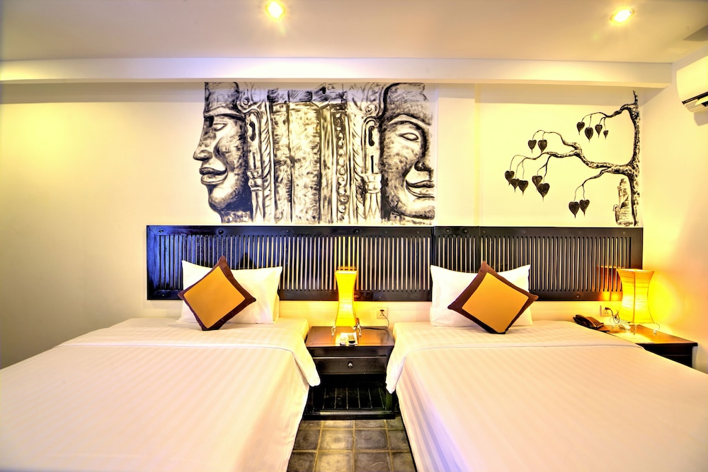 Deluxe Twin Room, 1 Bedroom, Balcony, Garden View