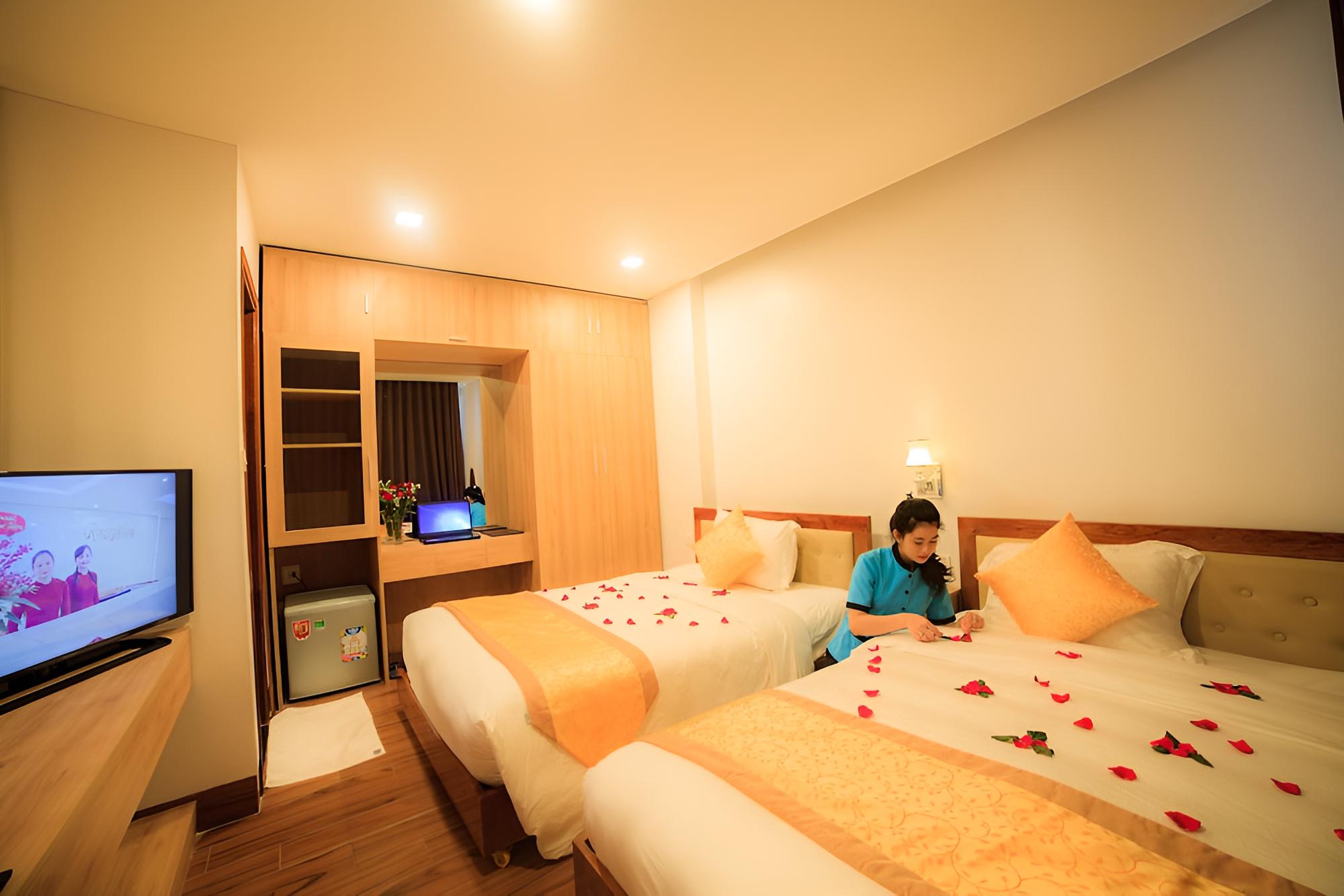 Deluxe Twin Room, 1 Bedroom, City View