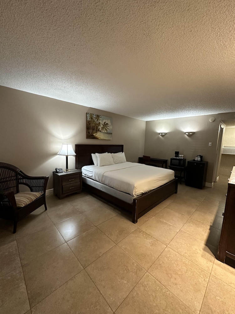 Room, 1 King Bed, Refrigerator & Microwave photo 3