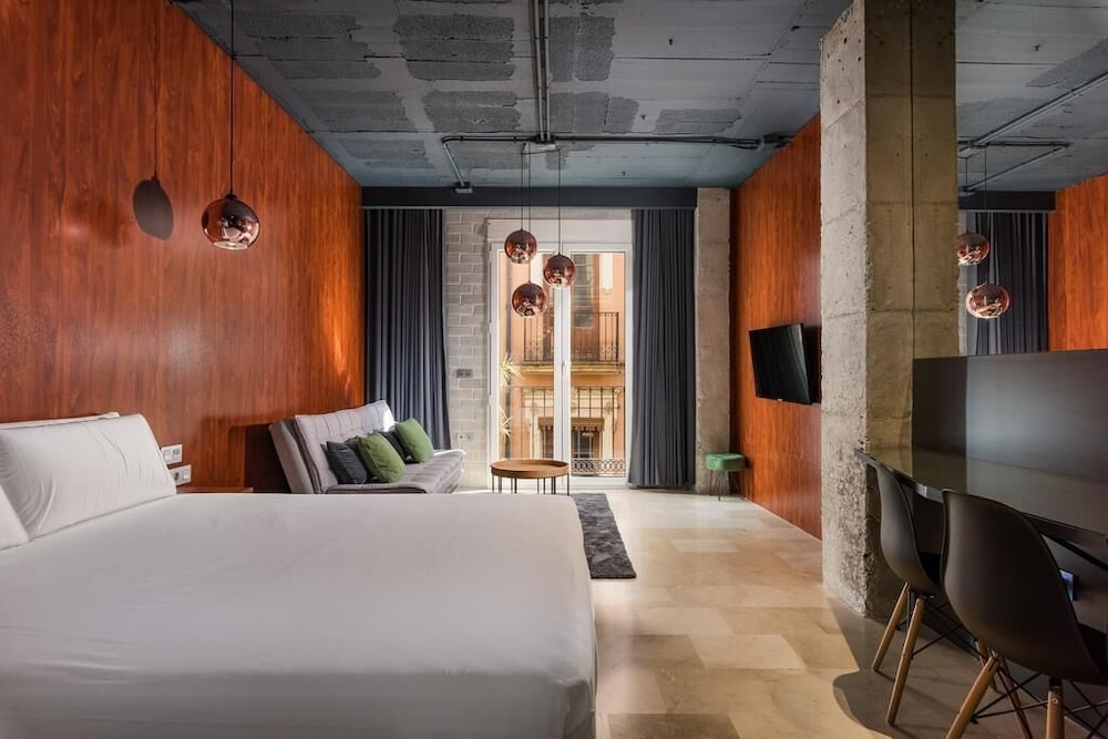 Suite Estudio Deluxe, 1 cama Queen con sofá cama, vista a la ciudad