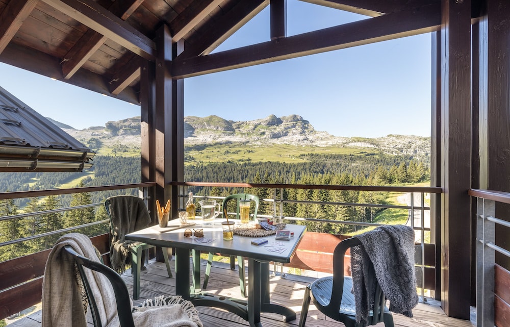 Appartement 4 personnes - 1 chambre - Balcon - Vue montagne