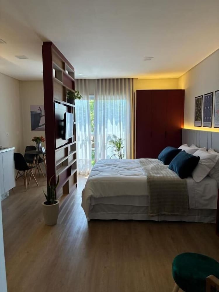 Deluxe Studio, 1 Queen Bed with Sofa bed, Air conditioning
