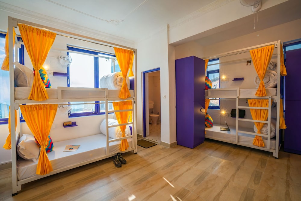 Bed in 4 Bed Mixed Dormitory Room with Balcony and Ensuite Bathroom photo 1