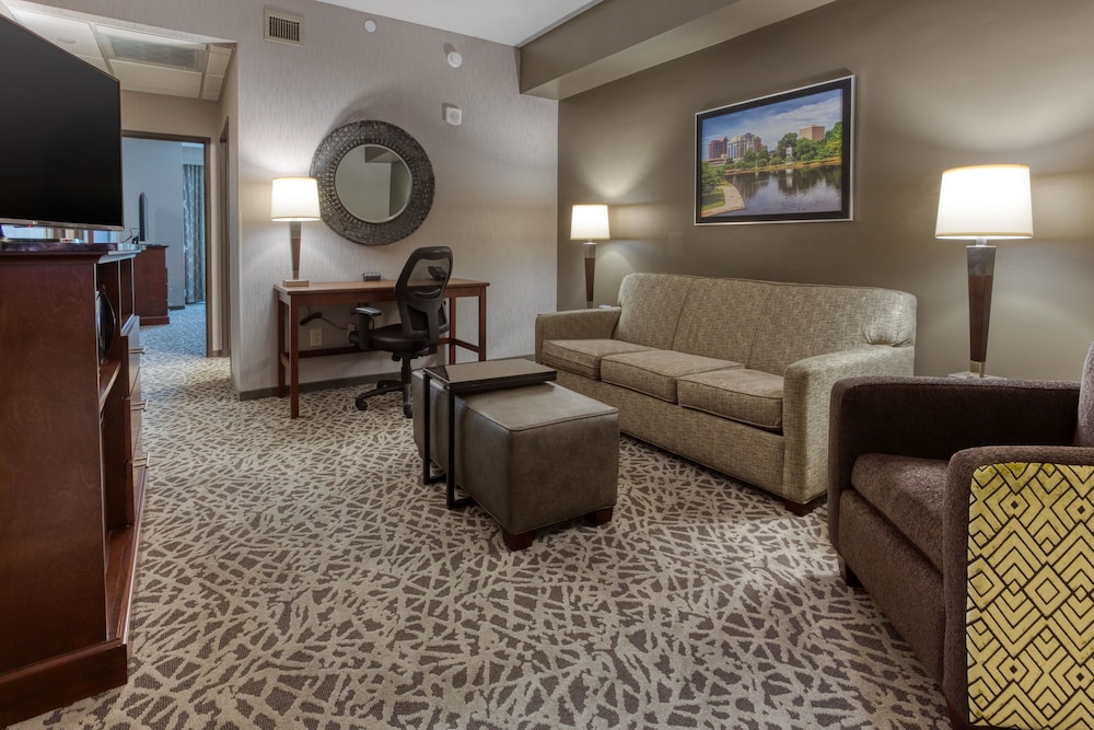 Suite, 1 King Bed with Sofa bed, Refrigerator & Microwave (2 Rooms, Hearing Accessible)