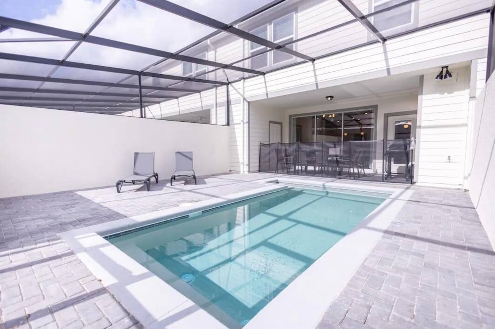 Luxury Villa 5 Bedrooms Pool 9 Miles From Disney, Photo 9