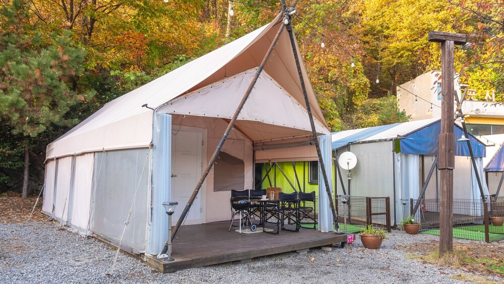 Basic Room, 1 Bedroom (Glamping Jumbo2(Pet/Private BBQ))