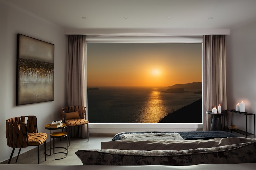 Athermi Cave Villa - Indoor Pool & Sunset View - Photo 3