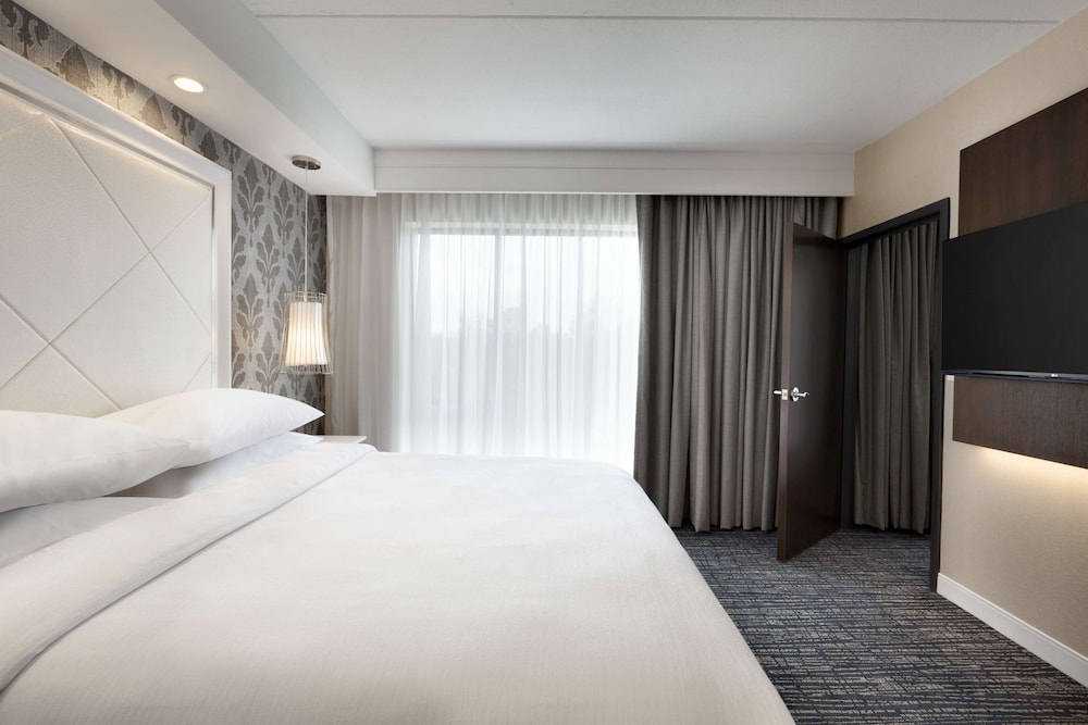 Suite, 1 King Bed, Accessible (Mobility & Hearing, Roll-in Shower)