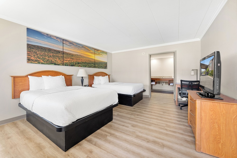 Room, 2 Double Beds, Non Smoking, Pool View
