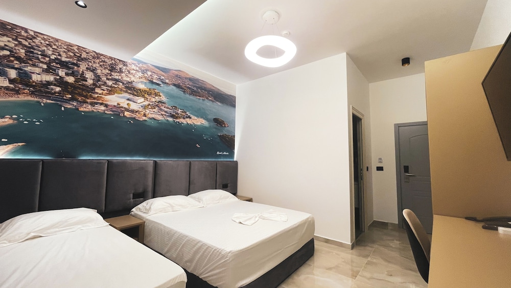Quadruple Room, Balcony, Pool View
