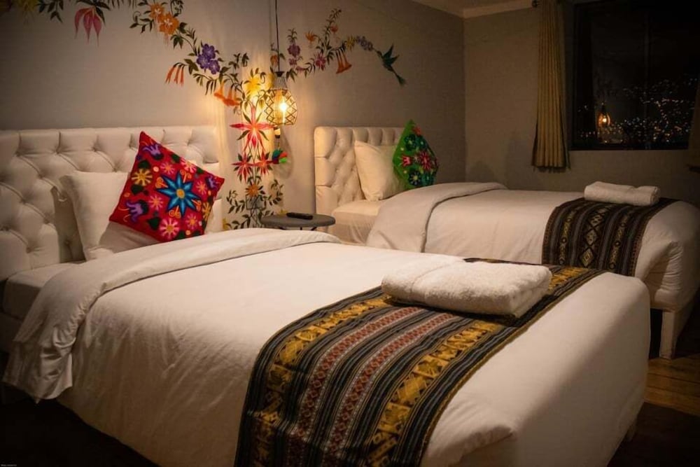 Family Quadruple Room, 2 Double Beds, Mountain View photo 1