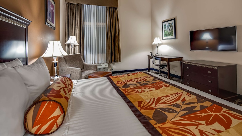 Standard Room, 1 King Bed, Non Smoking, Refrigerator & Microwave - Photo 3