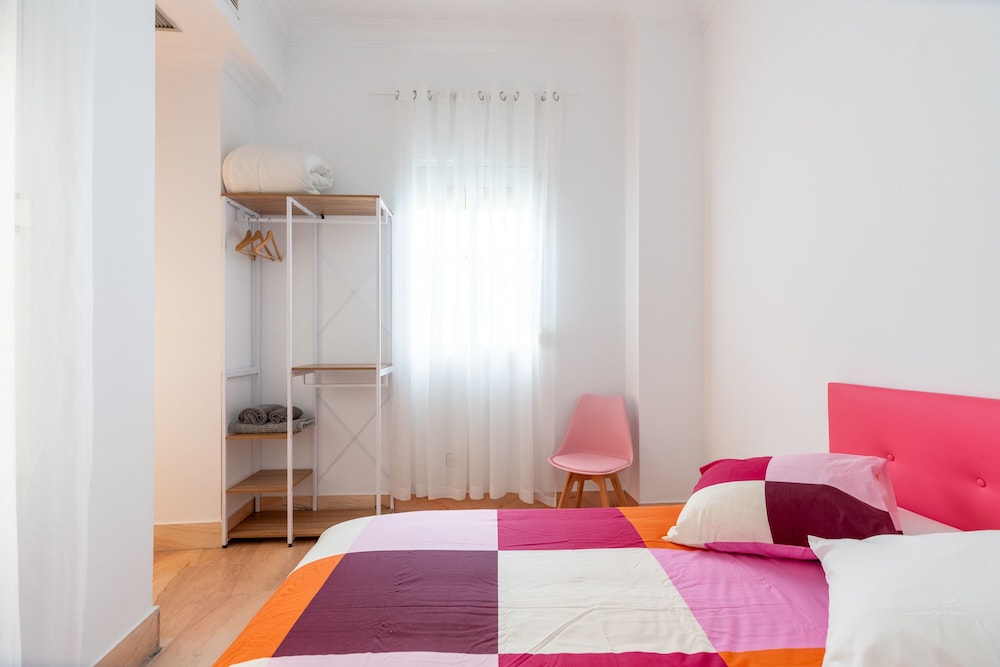 Habitación Doble Económica, Solo para Hombres, con Vista al Patio