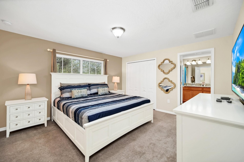 Lovely Family Home - 10min til Disney - Stl107, Billede 18