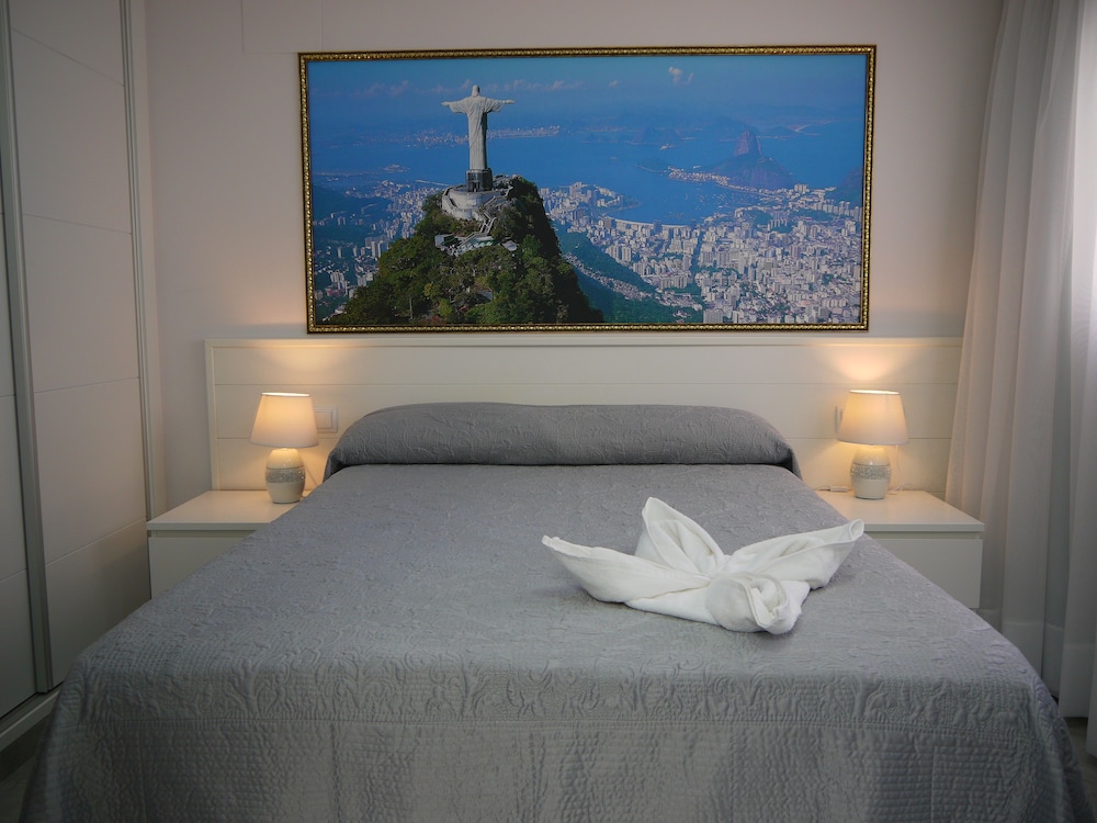 Habitación Doble Romántica, No Fumadores, con Vista a la Ciudad (Cristo Redentor)