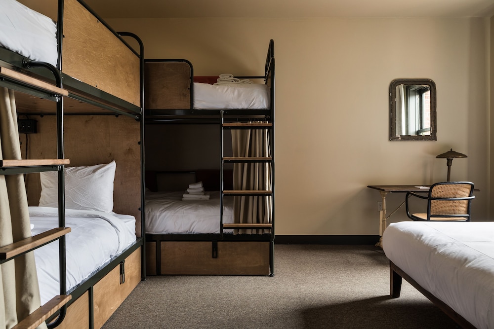 Basic Shared Dormitory, 1 Twin Bed, Shared Bathroom (Bunk in a 16 Bunk Room)