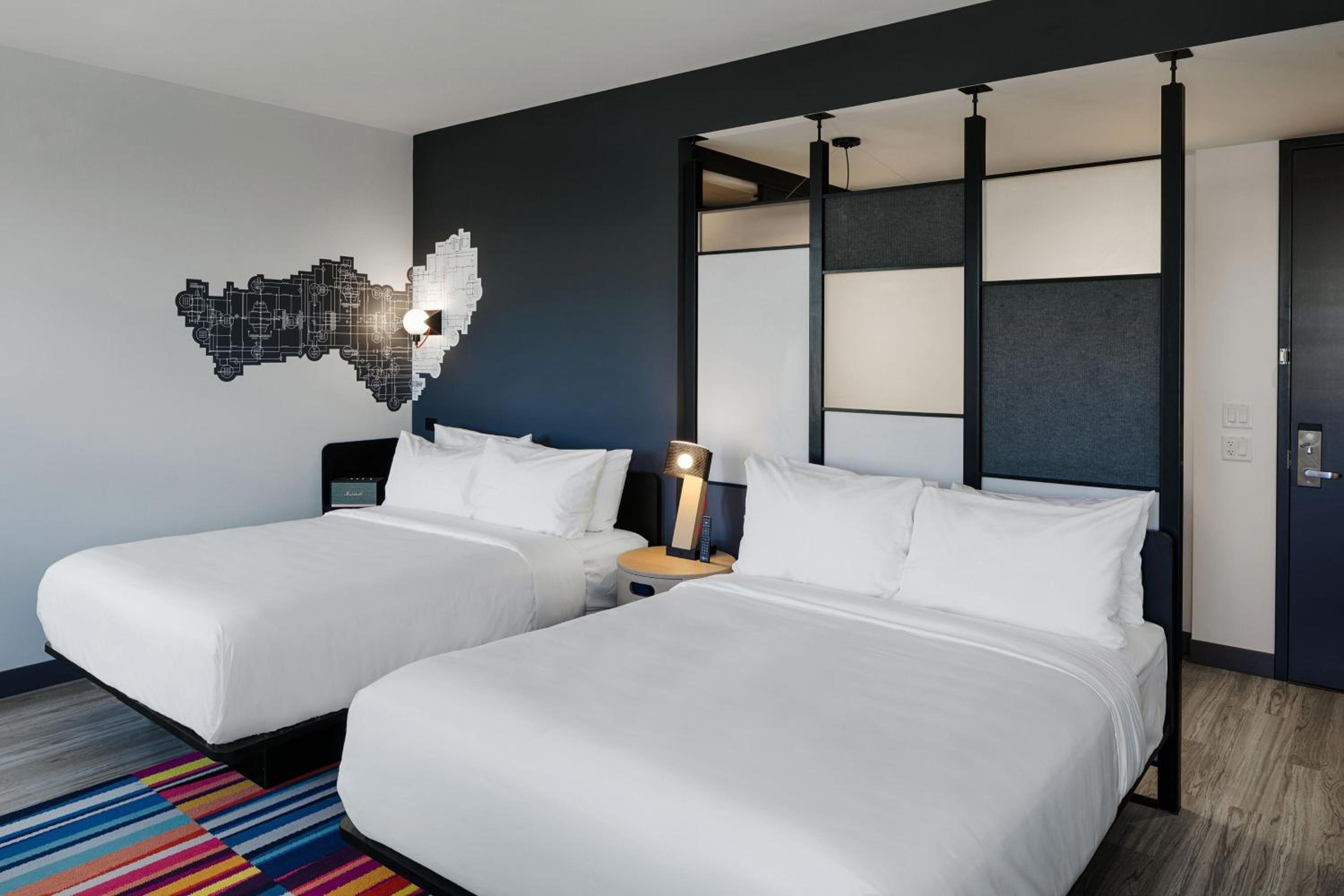 Queen Room with Two Queen Beds and Roll-in Shower - Mobility and Hearing Accessible - Photo 4