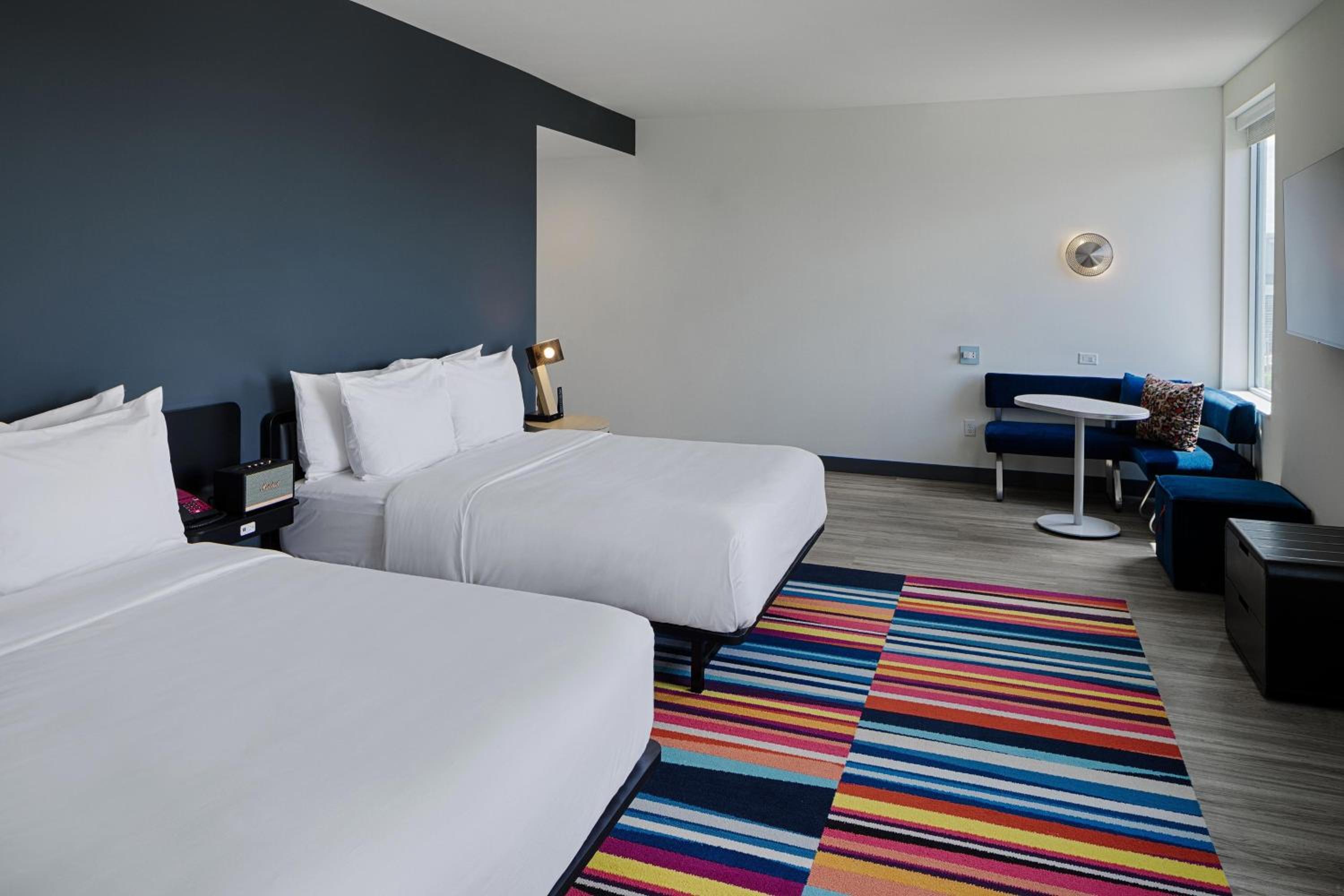 Queen Room with Two Queen Beds and Roll-in Shower - Mobility and Hearing Accessible - Photo 9