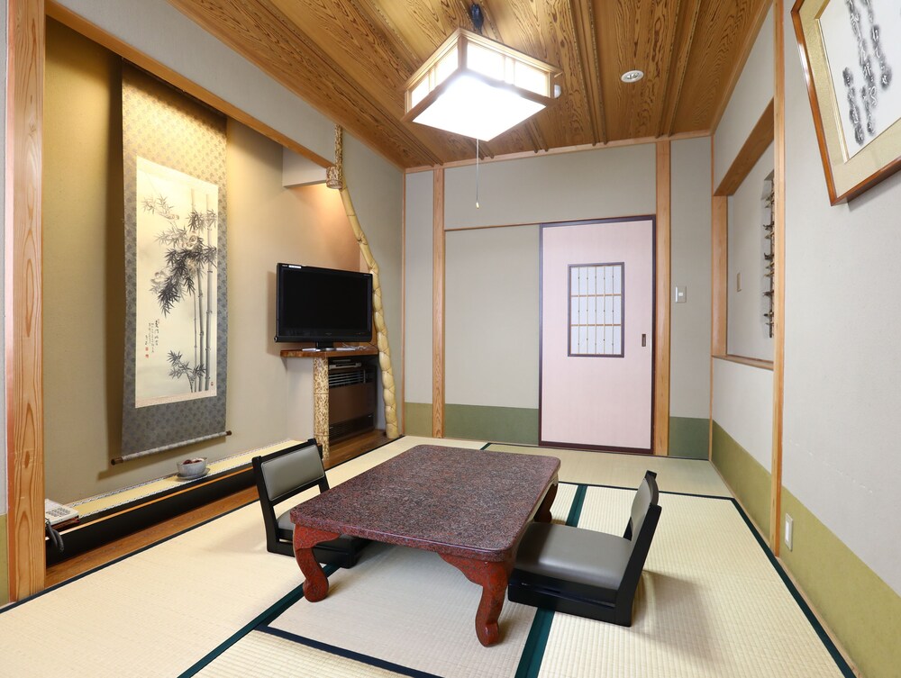 [Take] Japanese style room 7 tatami with semi-open-air hot spring bath Non smoking photo 1