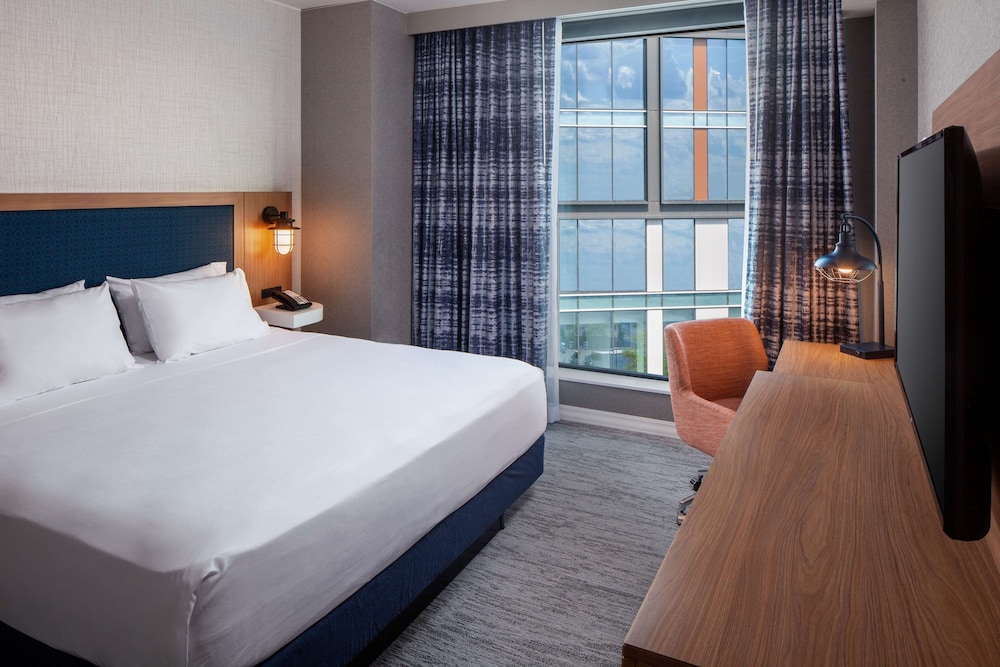 Room, 1 King Bed, Accessible, Bay View (Roll-In Shower)