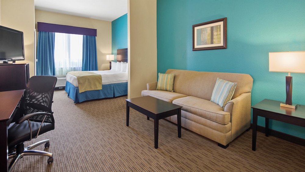 Suite, 1 King Bed, Non Smoking, Refrigerator & Microwave (with Sofabed)