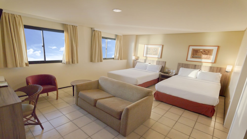 Standard Room, 2 Double Beds, Sea View - Photo 2