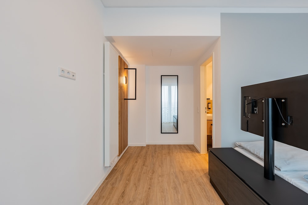 Apartment with Bed & Living Room photo 2