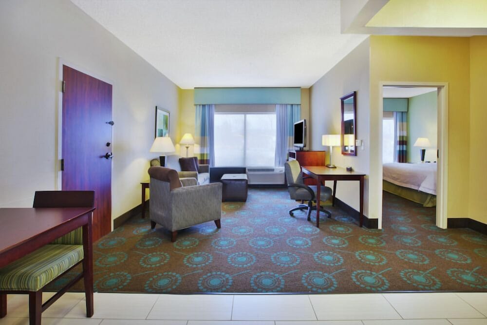 Suite, 1 King Bed with Sofa bed, Kitchen photo 1
