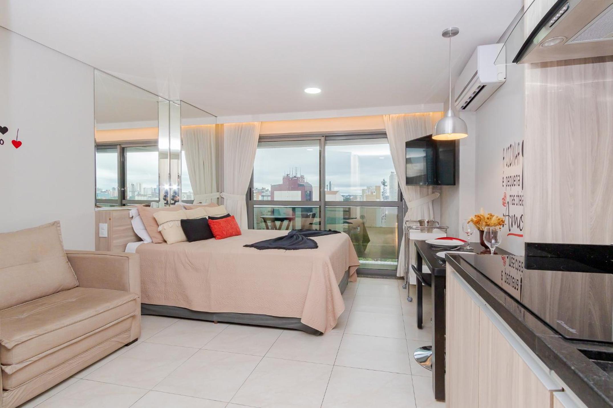 One-Bedroom Apartment with Balcony
