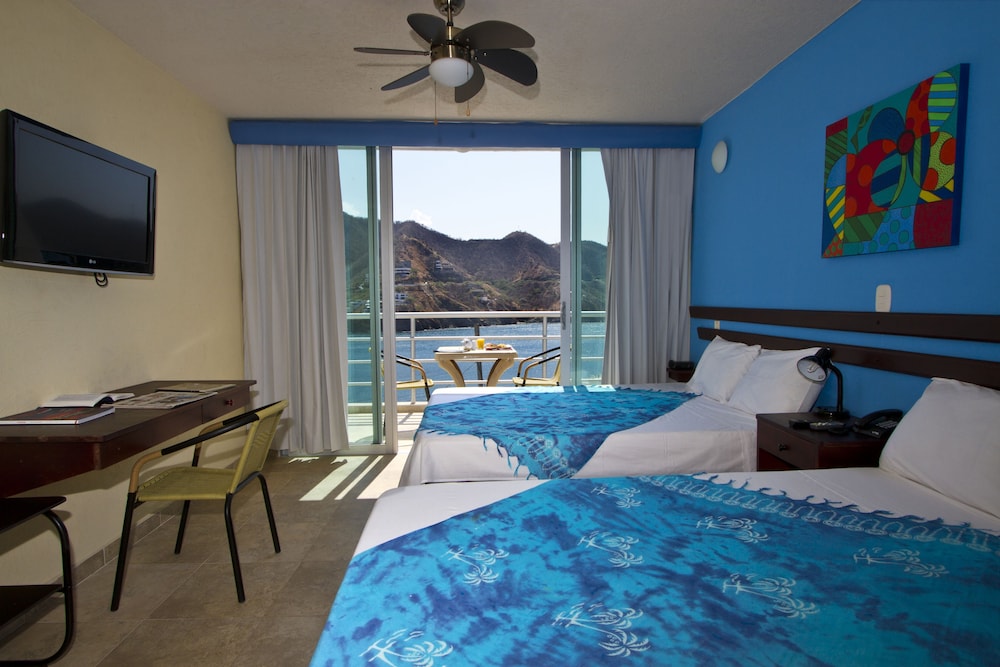 Deluxe Quadruple Room, Sea View