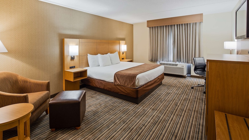 Deluxe Room, 1 King Bed, Non Smoking, Refrigerator & Microwave - Photo 1