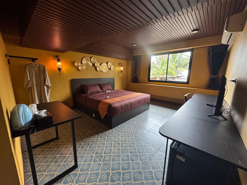 Double Room, 1 Queen Bed, Sea View