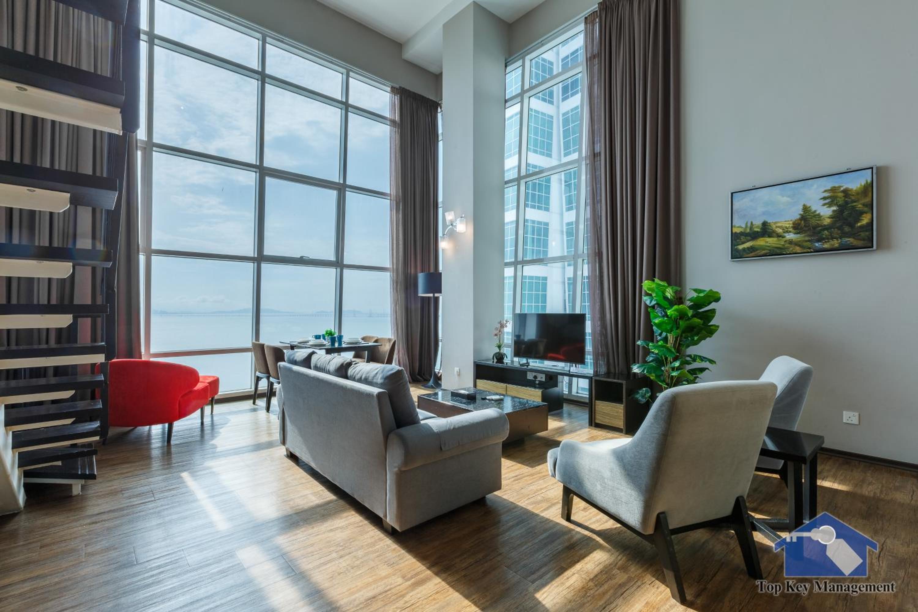 Two-Bedroom Apartment with Sea View