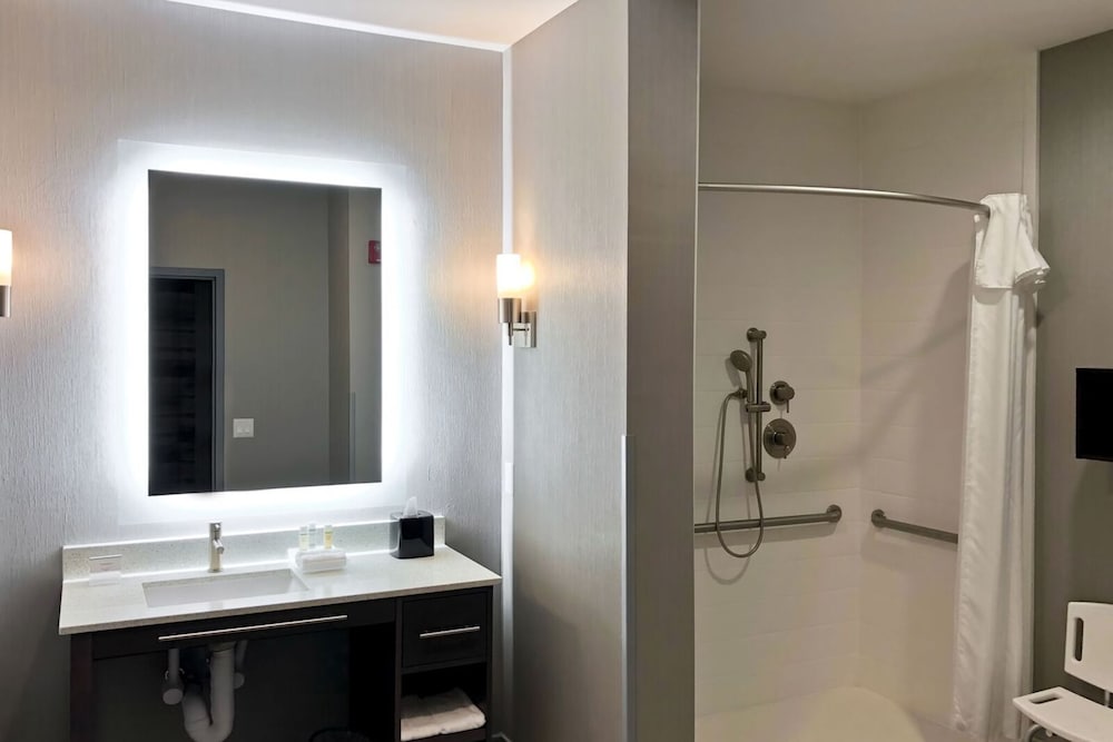 Suite, 1 King Bed, Accessible (Roll-In Shower)