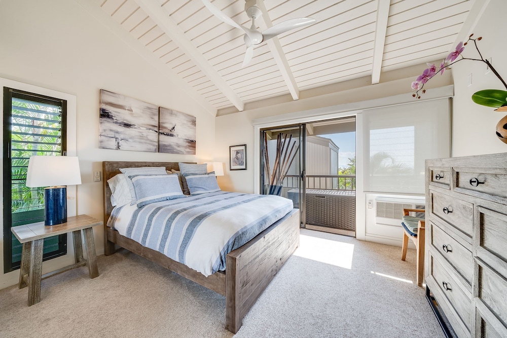 Condo, 2 Queen Beds, Balcony, Ocean View (Wailea Ekolu 102)