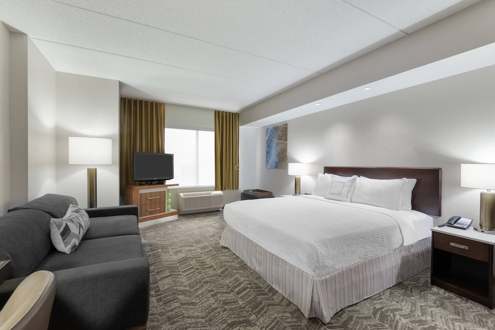 King Studio Suite, 1 King Bed with Sofa bed (Mobility/Hearing Access, Roll-In Shwr) - Photo 1