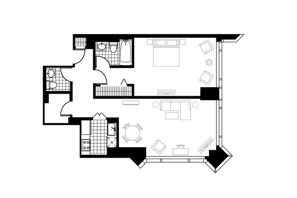 Executive Park View One Bedroom Suite