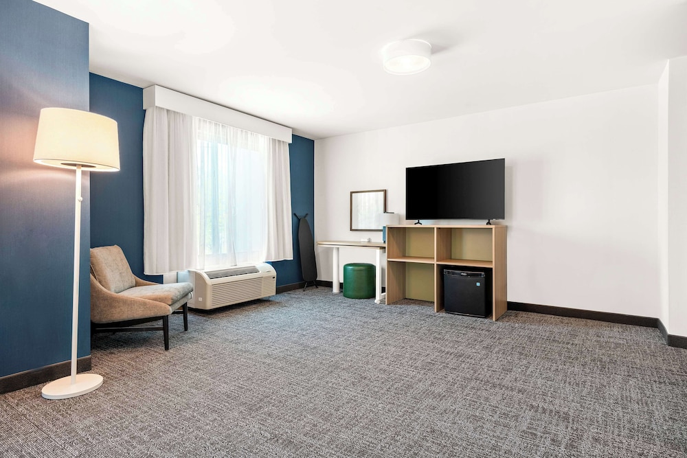 Room, 1 King Bed, Accessible (Mobility & Hearing, Roll-in Shower) photo 3