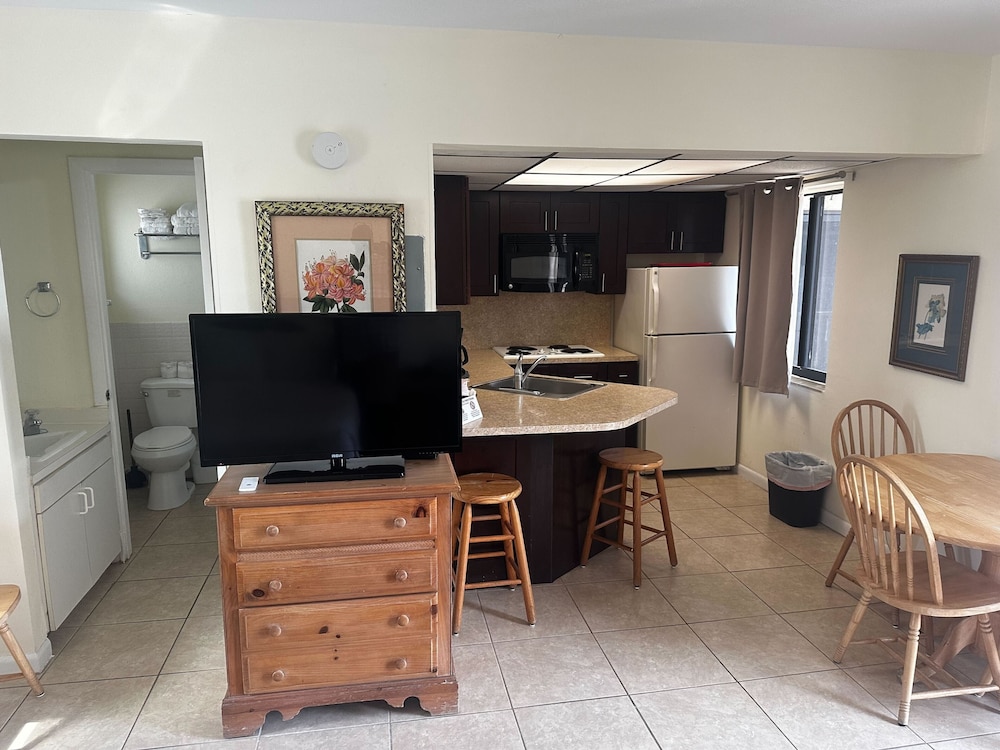 Studio, 1 Queen Bed with Sofa bed